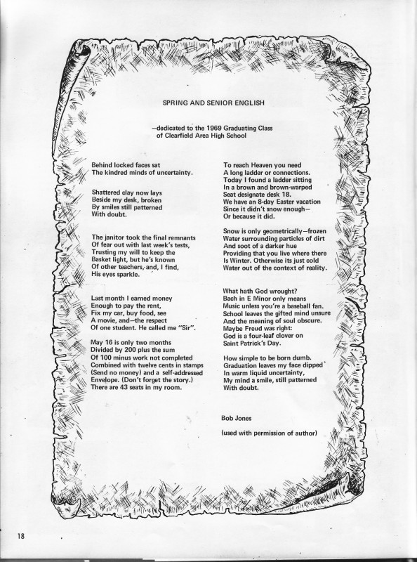 Mr. Jones' Poem Mr. Jones' Poem