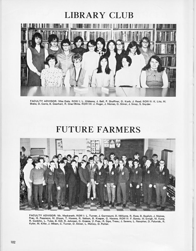 Library Club & FFA Library Club & FFA